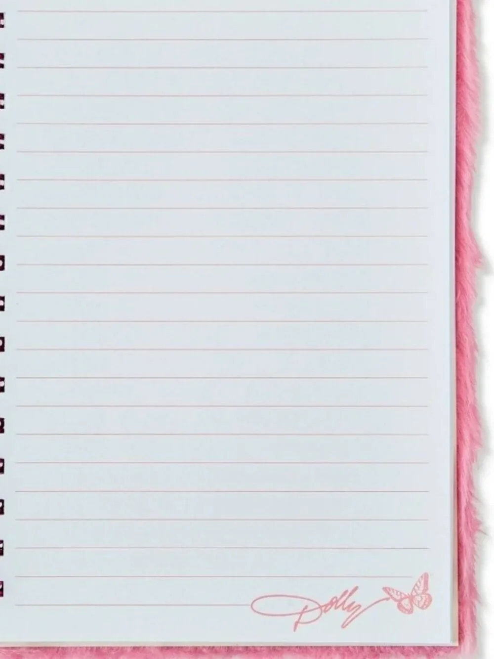 Dolly Parton Notebook Fuzzy Journal - What Would Dolly Do